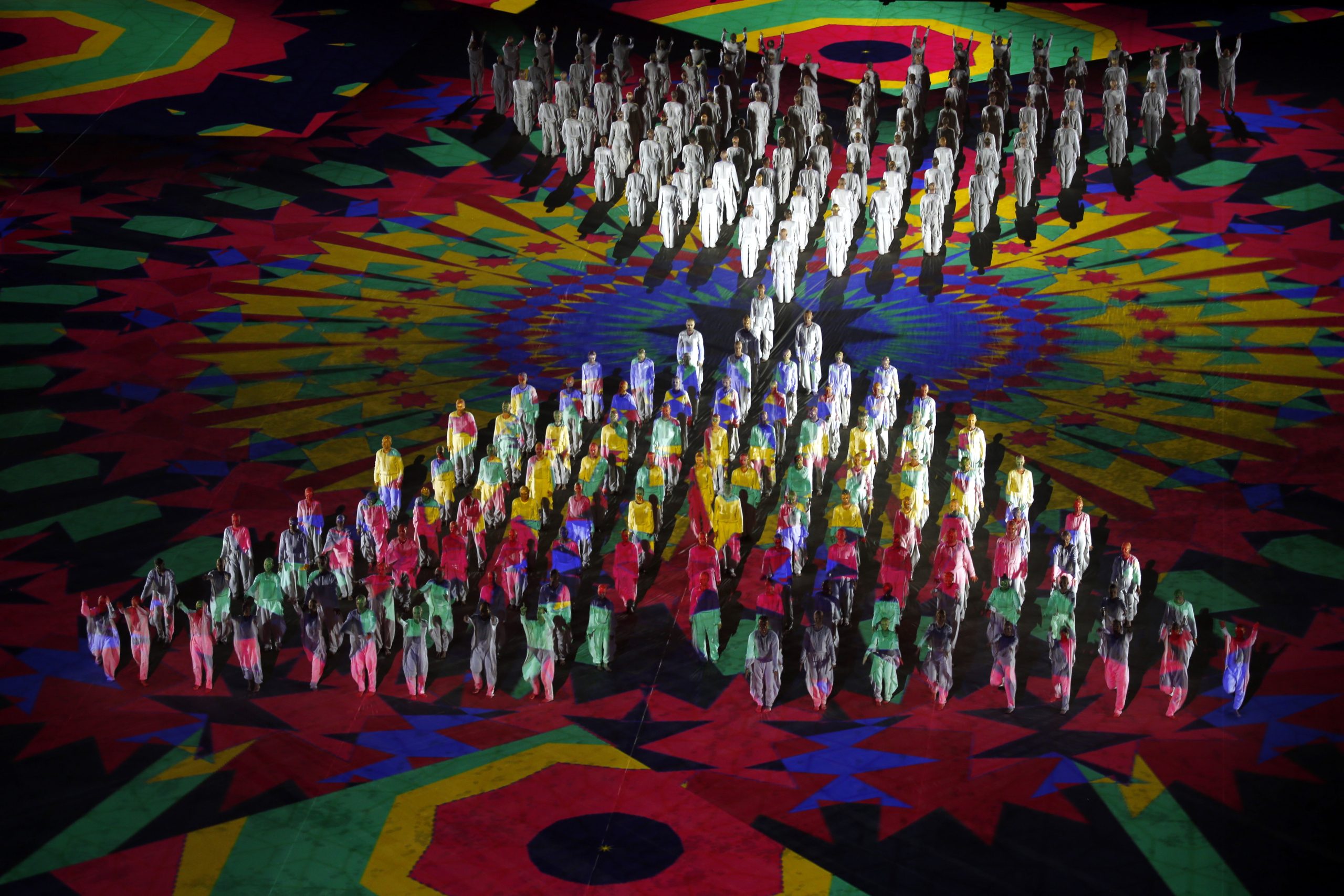 افتتاح كأس العرب 2021 في قطر (رويترز)