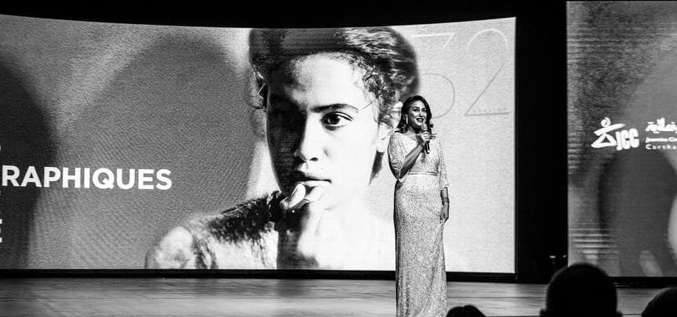 Socıal Media/ هند صبري تبكي في مهرجان قرطاج الدولي