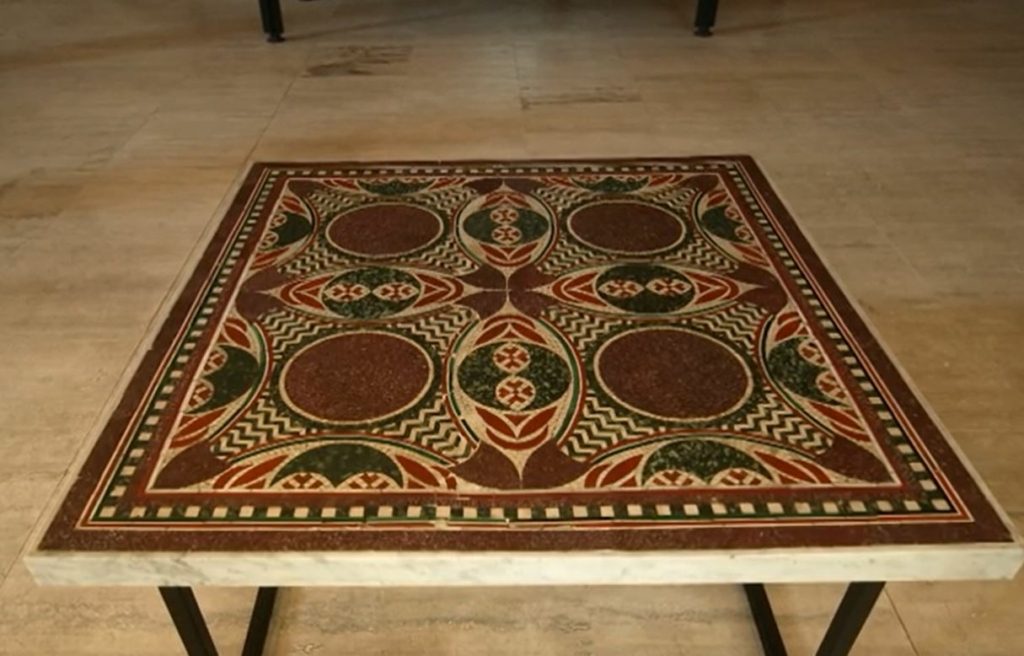 فسيفساء رومانية/ يوتيوب