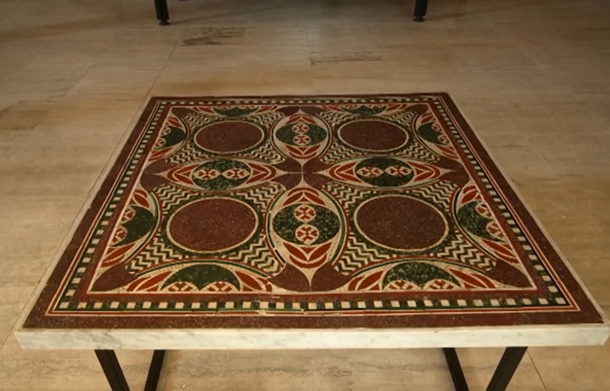 فسيفساء رومانية/ يوتيوب