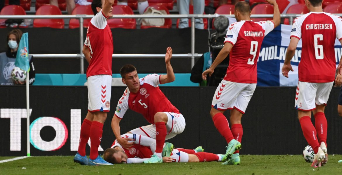 إريكسين لم يلعب منذ سقوطه في يورو 2020 (رويترز)