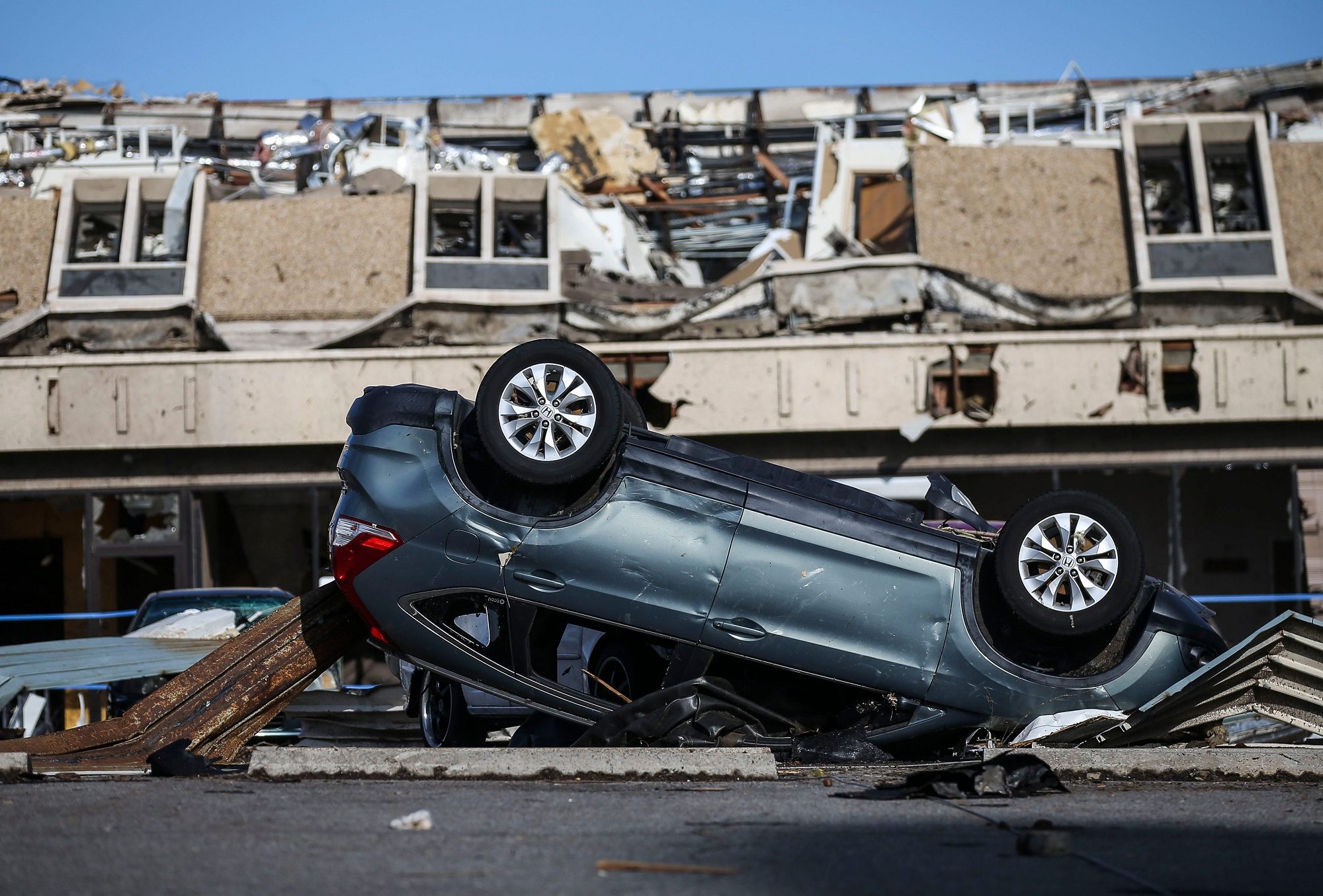 ولاية كنتاكي الأمريكية إعصار