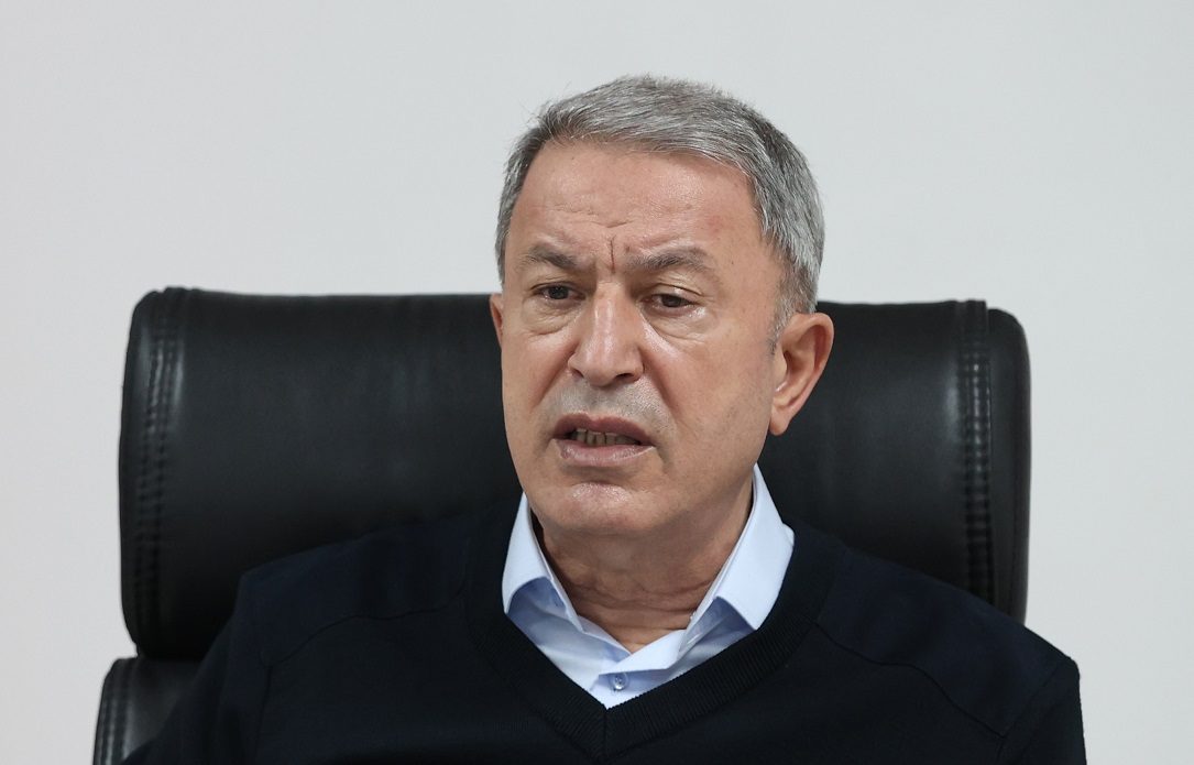 وزير الدفاع التركي خلوصي أكار/ الأناضول