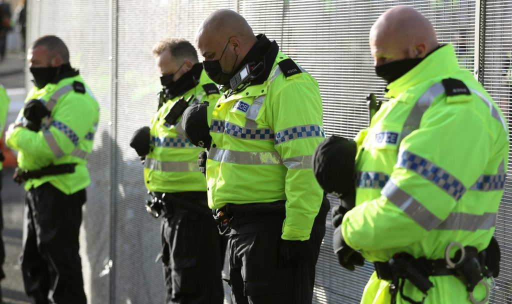 شرطة أسكتلندا حادث سير