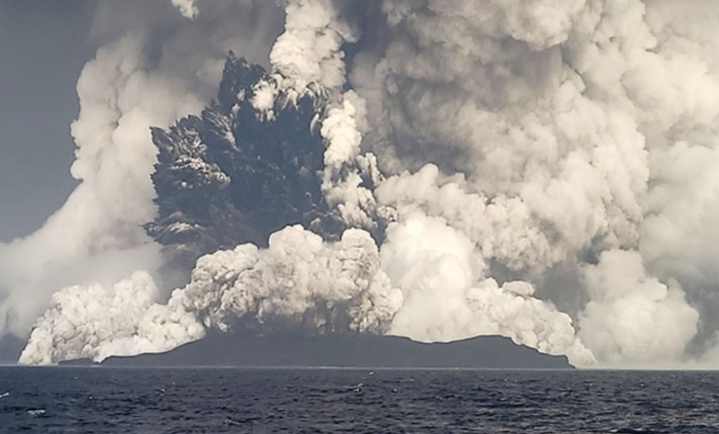 تونغا بركان