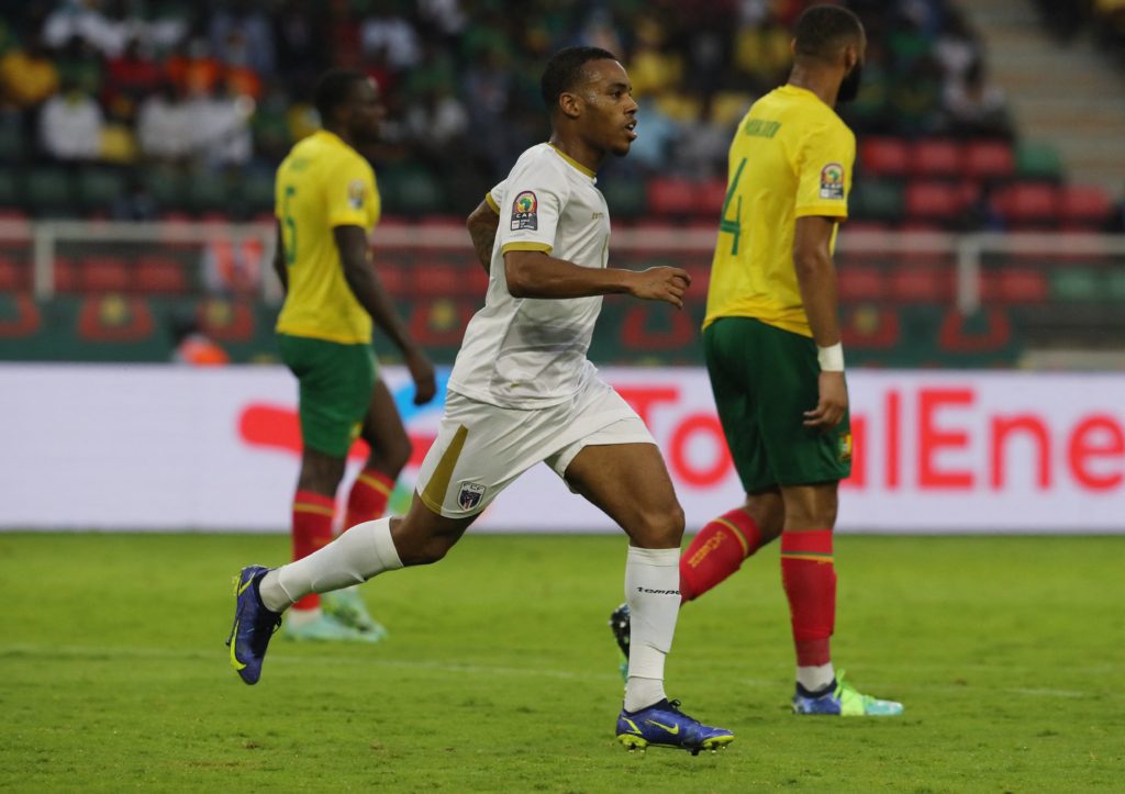 رودريغيز مهاجم الرأس الأخضرر سجل على طريقة رابح ماجر (رويترز)