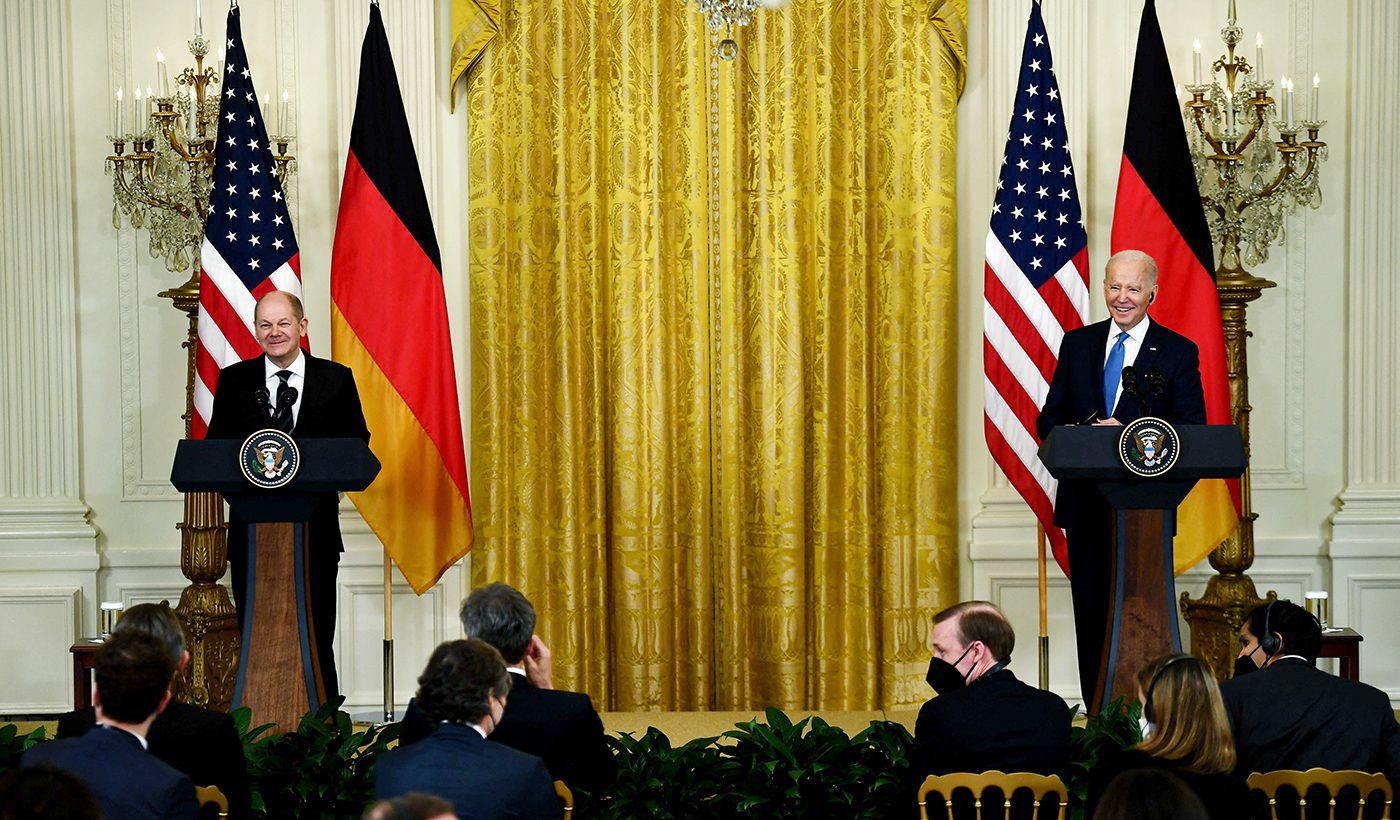 ألمانيا أمريكا بايدن روسيا أوكرانيا بوتين