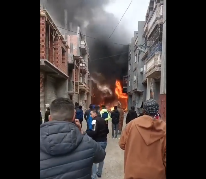 حريق الجزائر