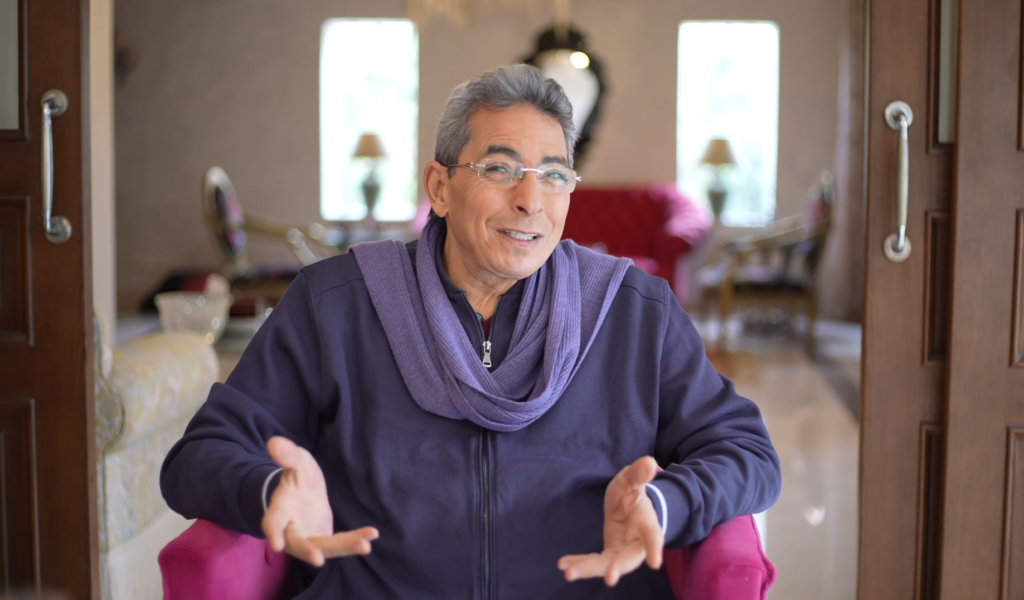 محمود سعد من برنامجه "ونس" عبر قناته في يوتيوب