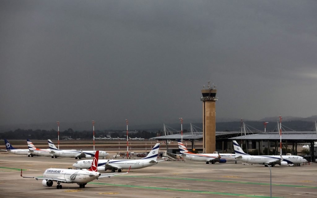 مطار بن غوريون إسرائيل سوريا روسيا