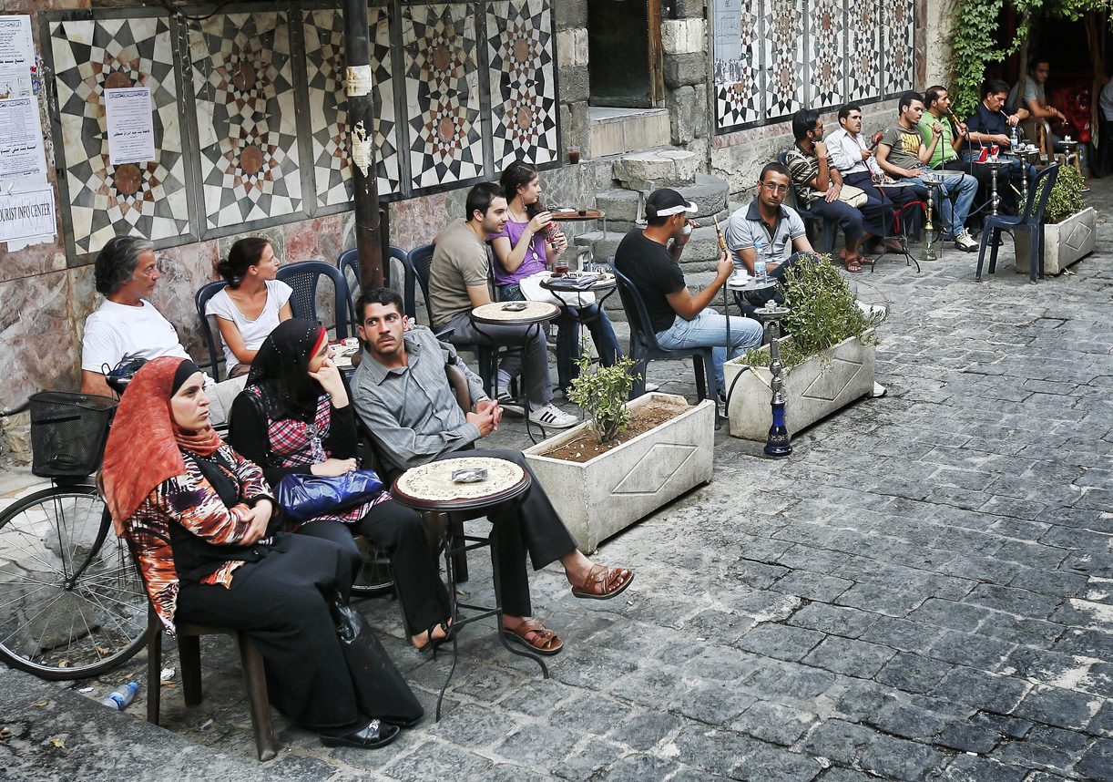 العصر الذهبي للمقاهي الشامية