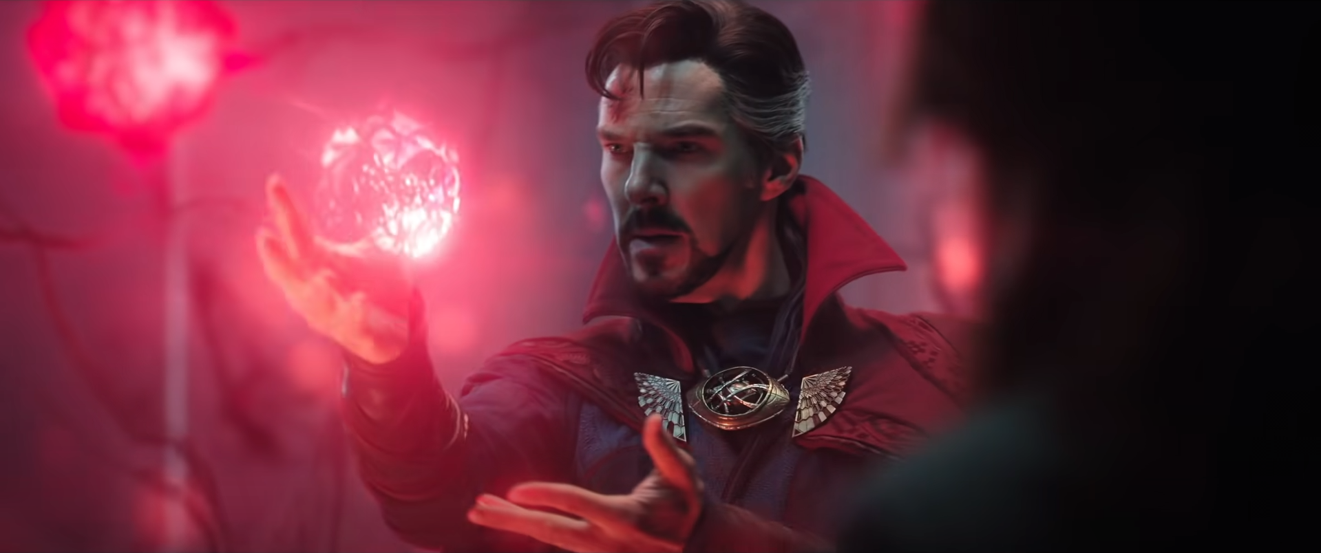 من الإعلان الترويجي لفيلم "دكتور سترينج 2" الذي من المقرر عرضه في مايو/أيار 2022/ يوتيوب