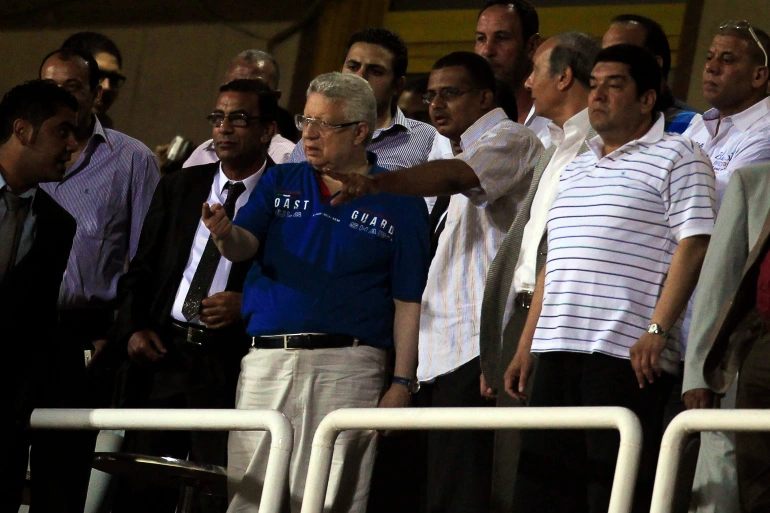 تصريحات أحمد مرتضى منصور تسببت بأزمة في نادي الزمالك (رويترز)