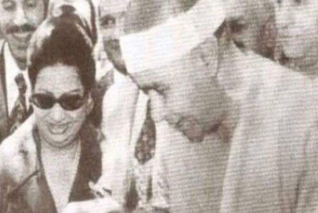 الشيخ مصطفى إسماعيل وأم كلثوم/ أرشيفية