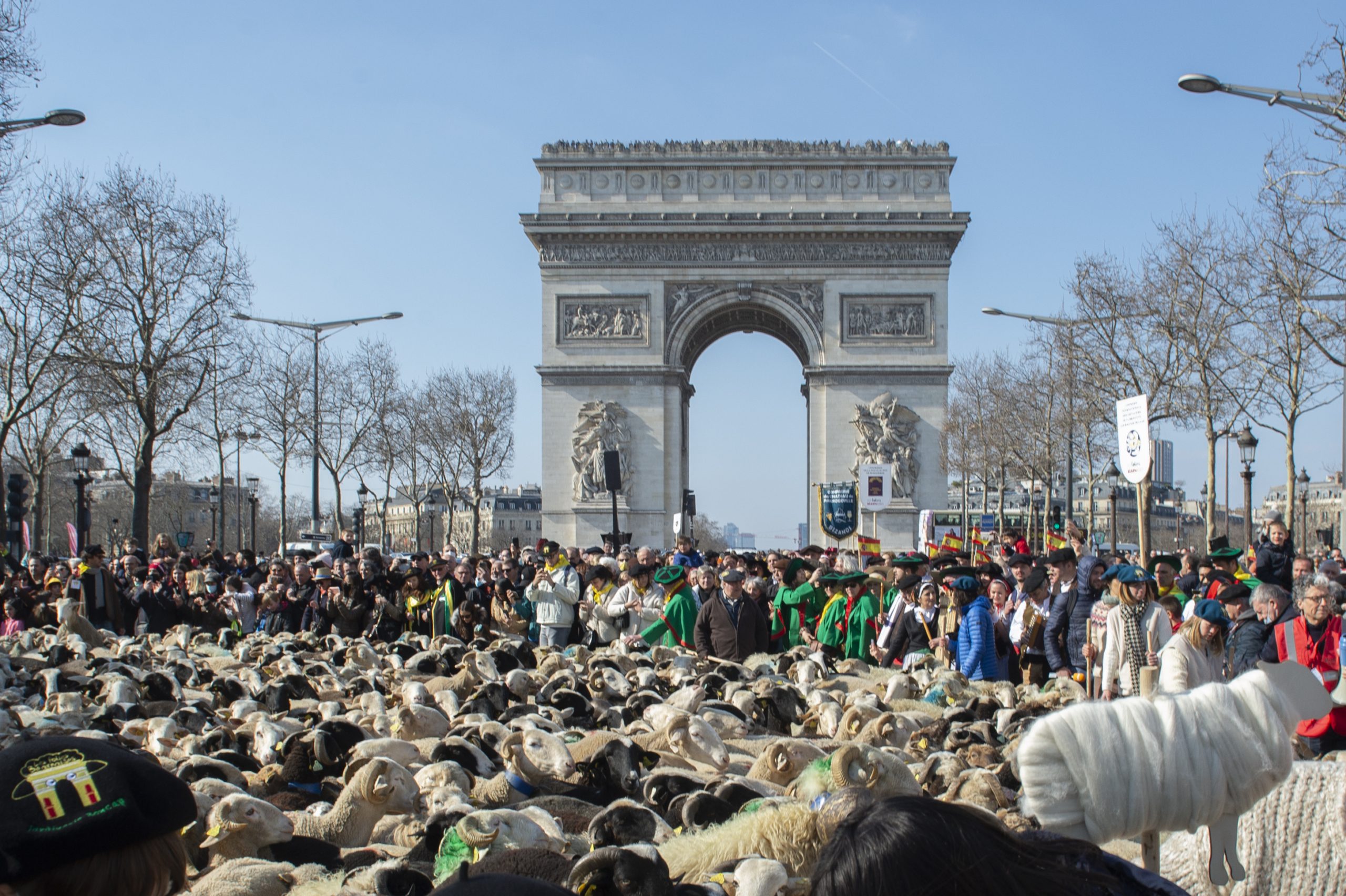 2022 خروفاً في الشانزليزيه