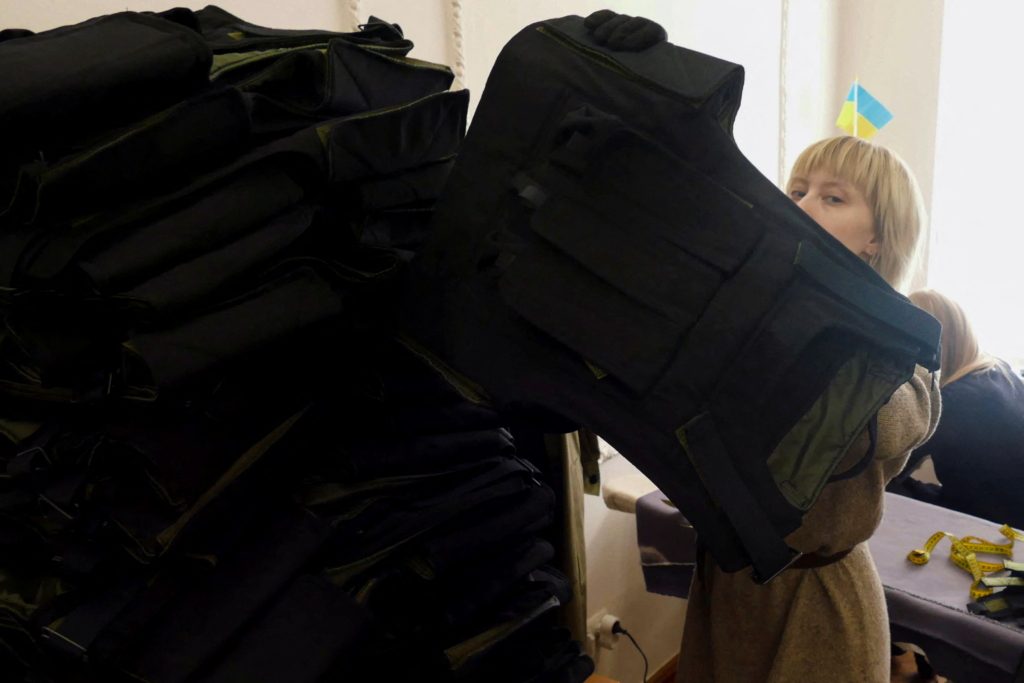 سترات واقية من الرصاص- أوكرانيا