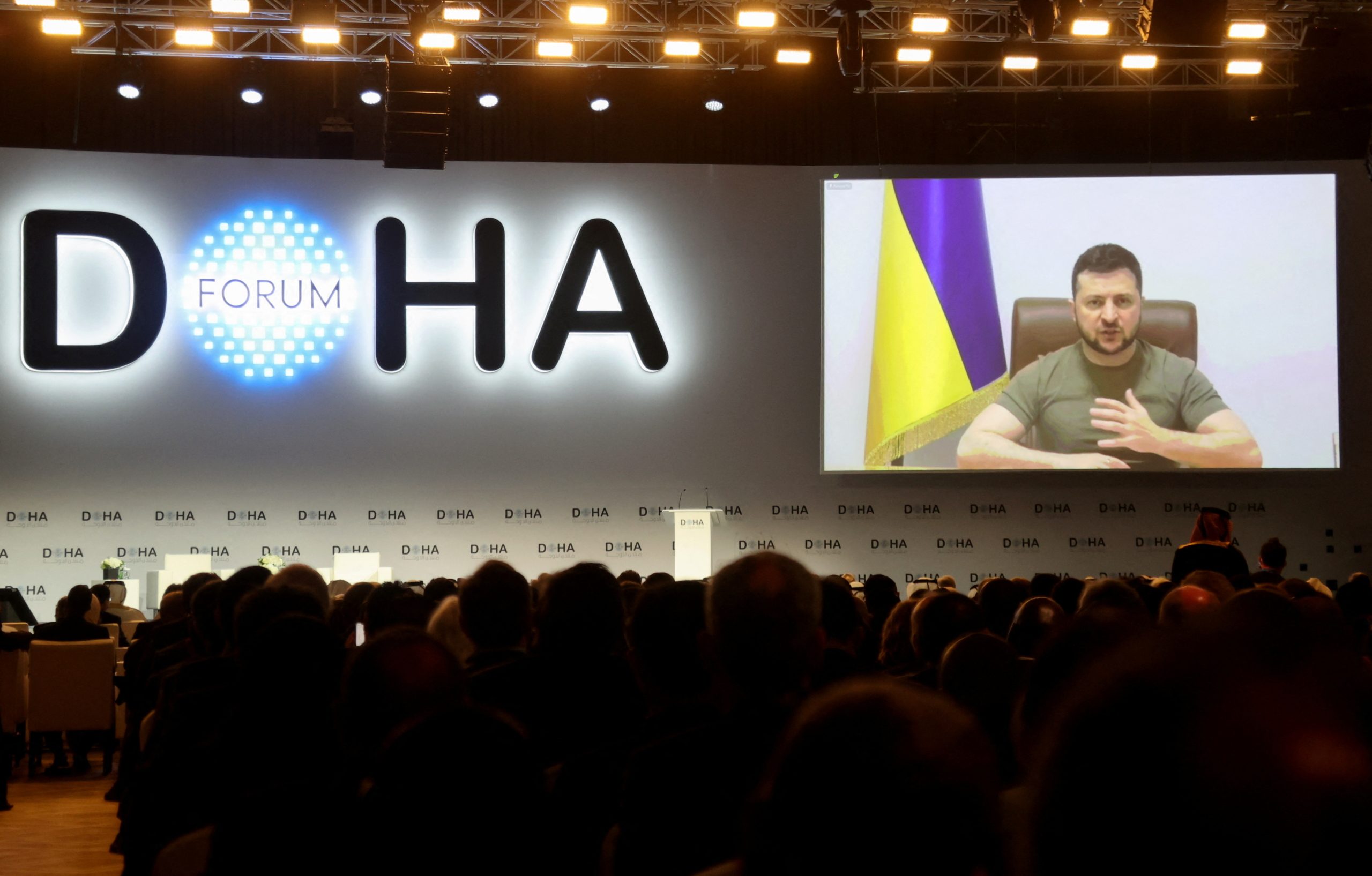 أوكرانيا الدوحة زيلينسكي