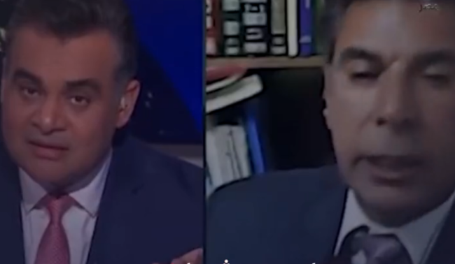 أشعل سيجارة على الهواء في لقاء مع “الجزيرة”! فيديو لضيف يفاجئ المذيع، وهكذا كان الرد على تصرفه