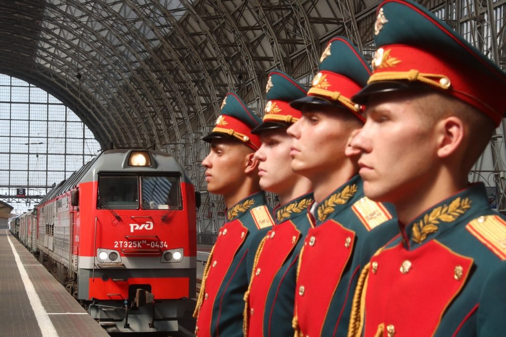 روسيا قطار مدرع