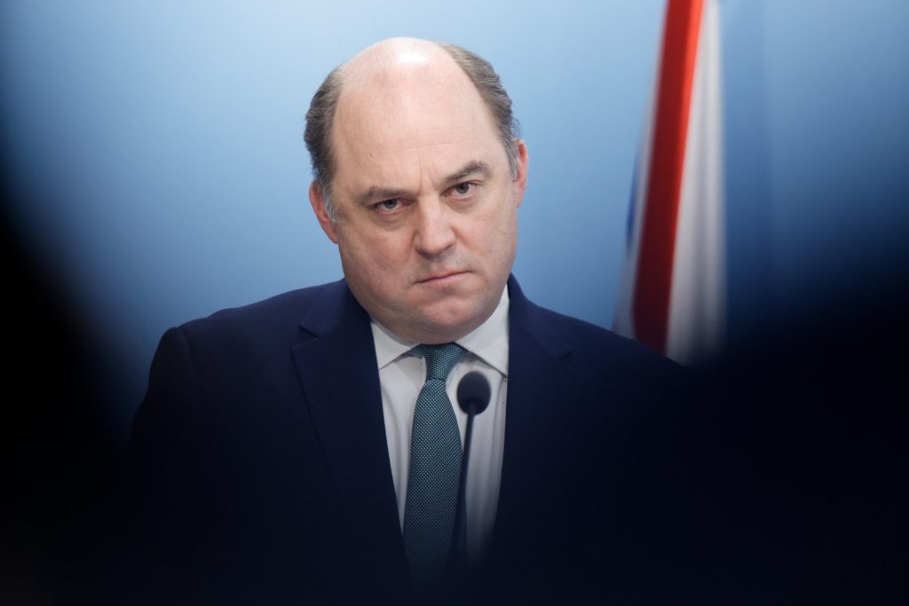 وزير الدفاع الريطاني بن والاس