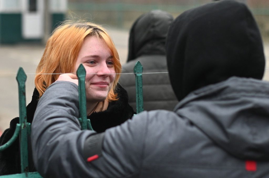 أوكرانيات تحت القصف الروسي