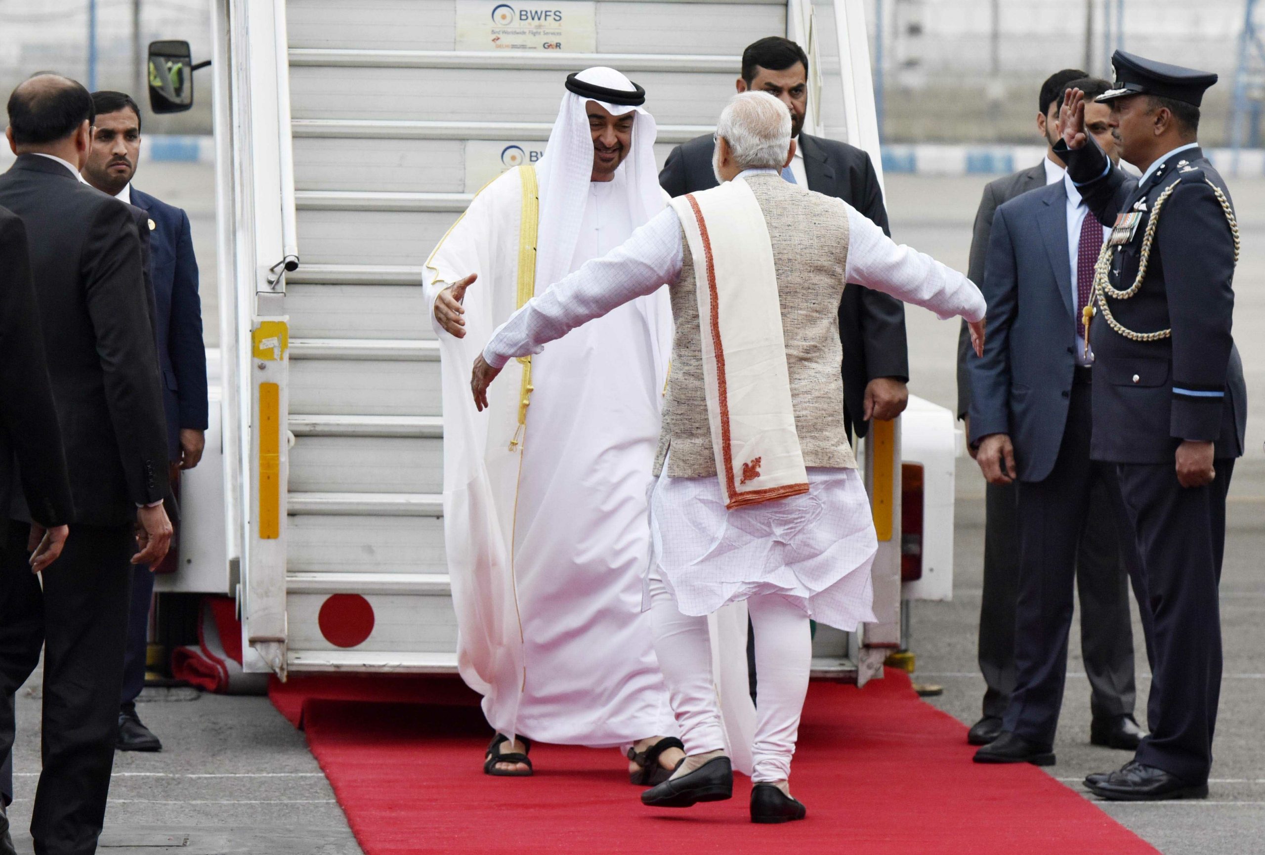 وفد أعمال إماراتي الهند كشمير