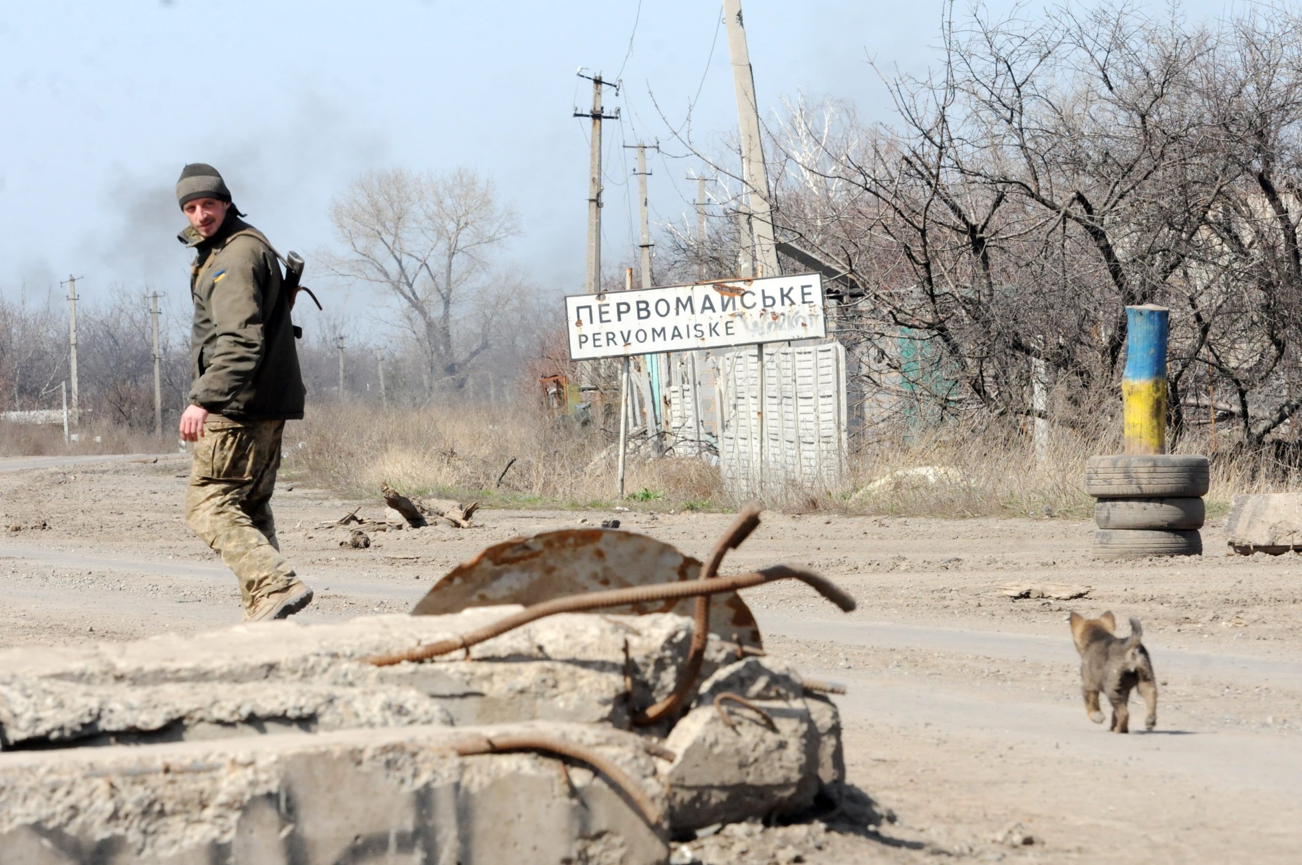 بلدة بيرفومايسك الأوكرانية