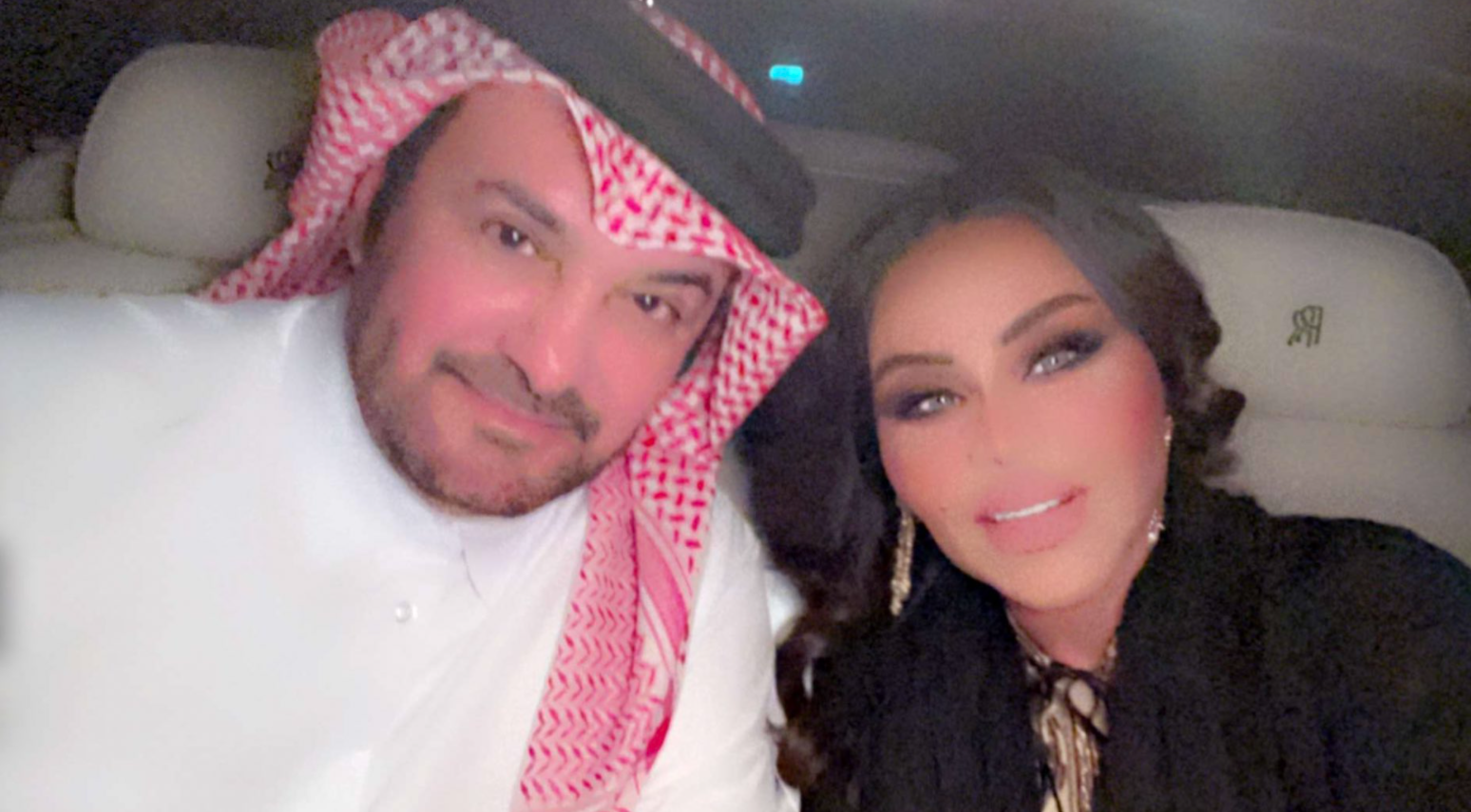 تويتر/ مواقف طريفة بين أحلام وزوجها مبارك الهاجري