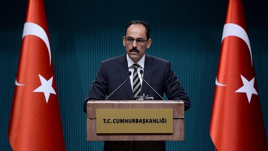 إبراهيم كالن رئيس جهاز الاستخبارات التركي/ الأناضول