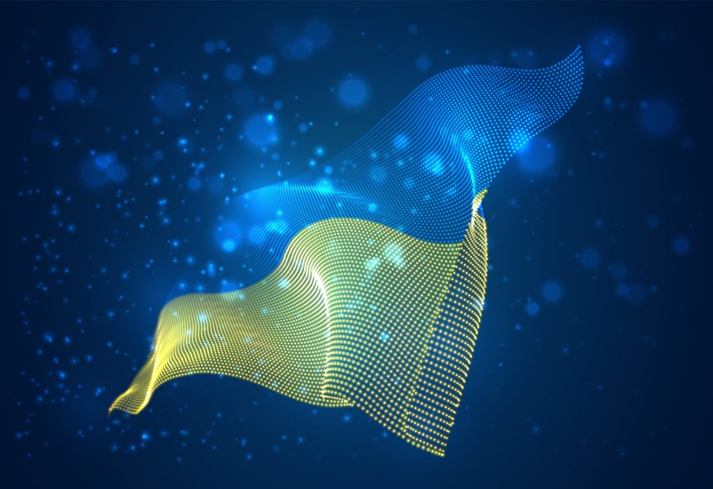 علم أوكرانيا