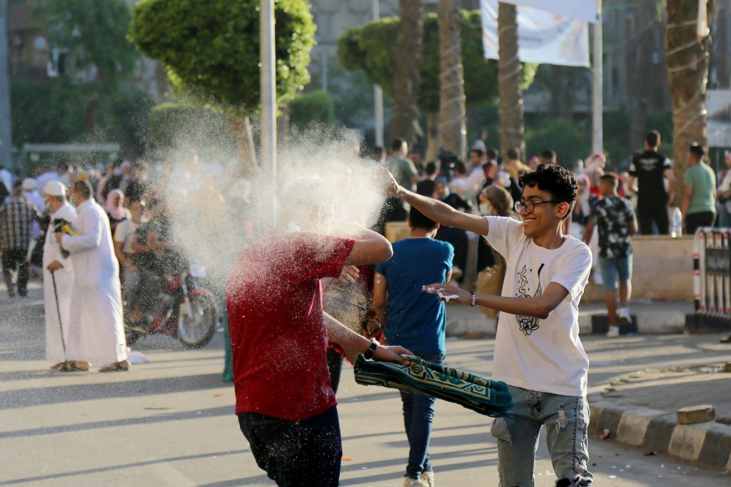 عيد الفطر في مصر 2021/ رويترز