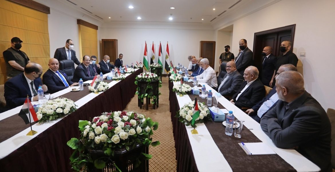 رئيس جهاز المخابرات المصرية، عباس كامل في قطاع غزة/الأناضول
