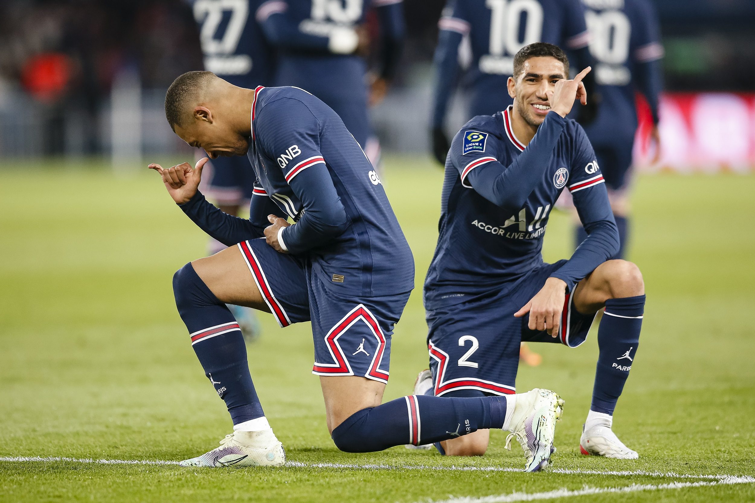 كيليان مبابي أشرف حكيمي