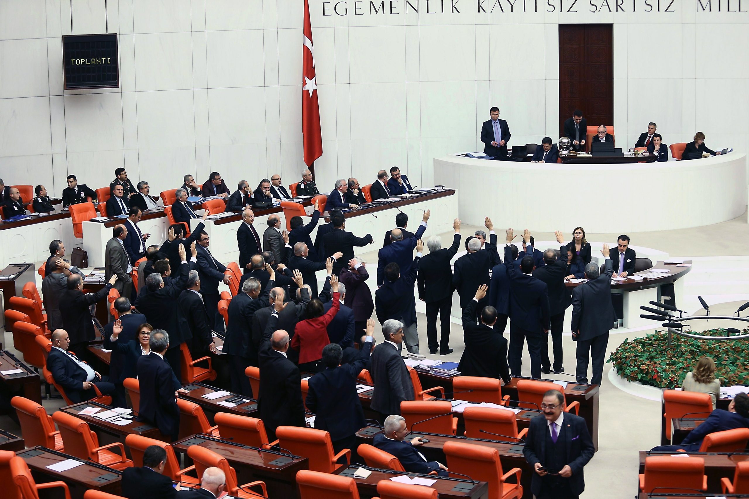 جلسة للبرلمان التركي