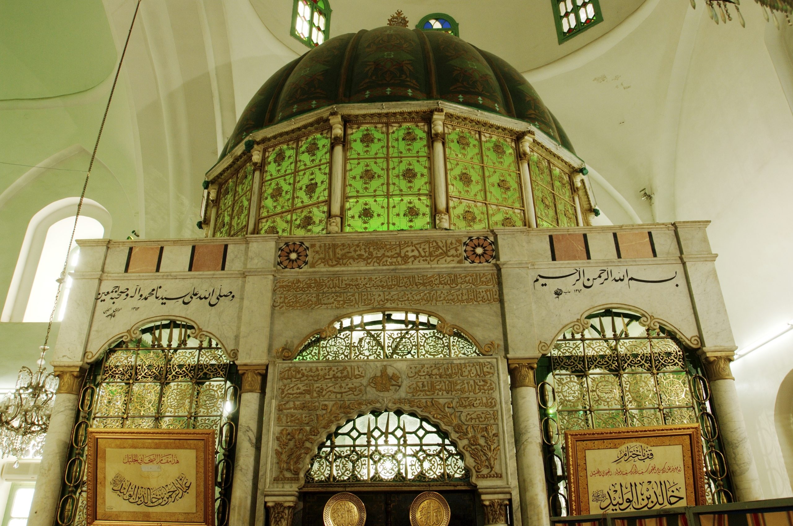 Getty images/ جامع خالد بن الوليد في حمص من الداخل
