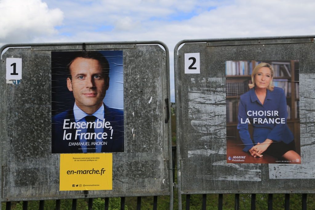 فرنسا مارين لوبان ماكرون