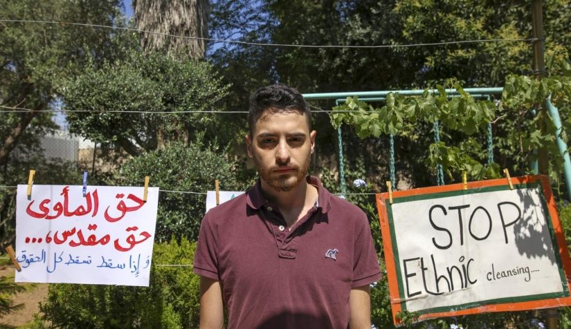 الناشط الفلسطيني محمد الكرد