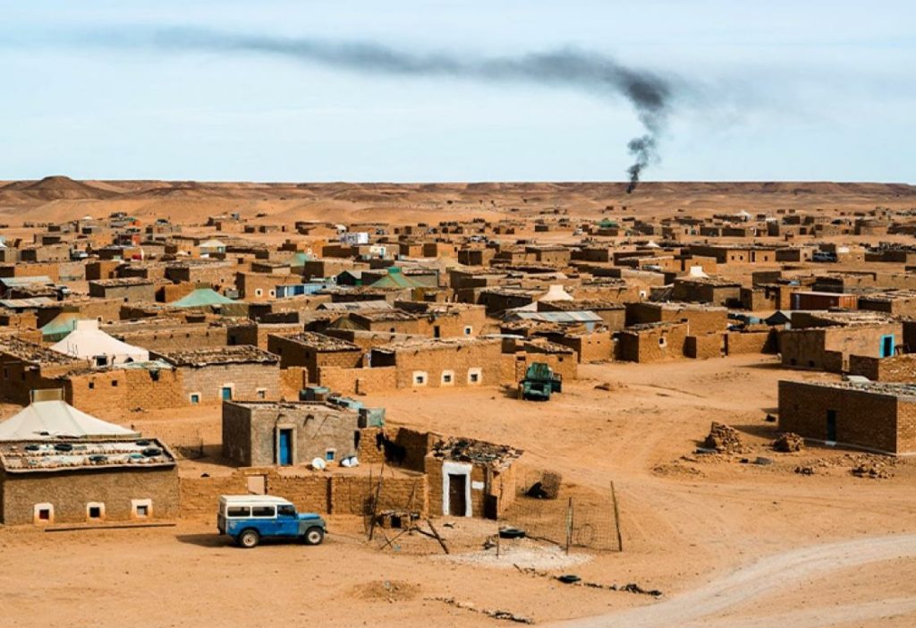 اللاجئين في تندوف بالجزائر