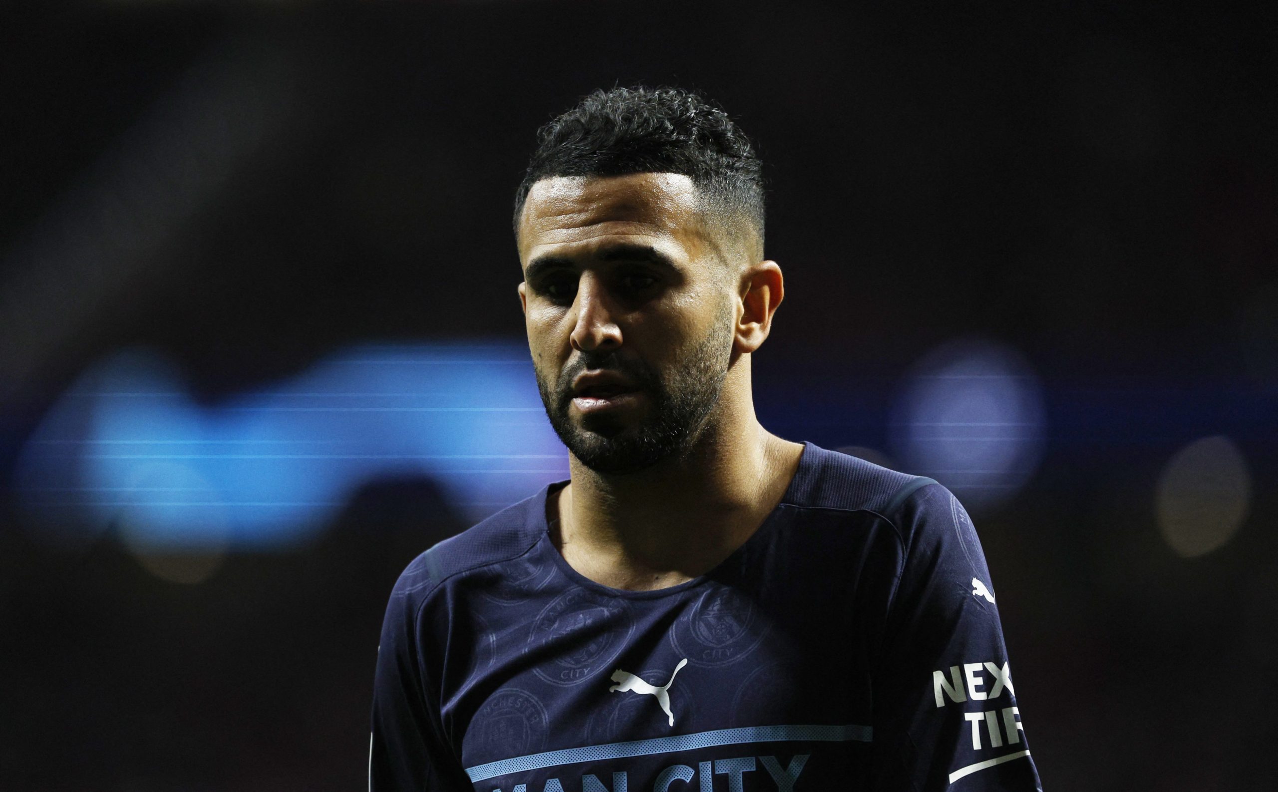 رياض محرز نجم مانشستر سيتي (رويترز)