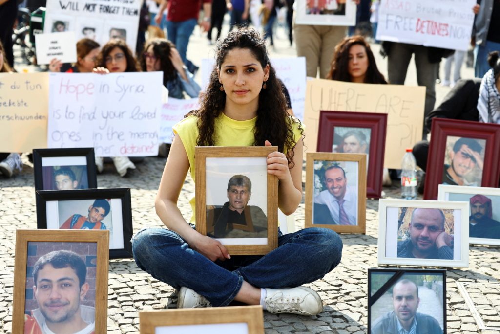 اعتصام سوريين في برلين لأجل المعتقلين