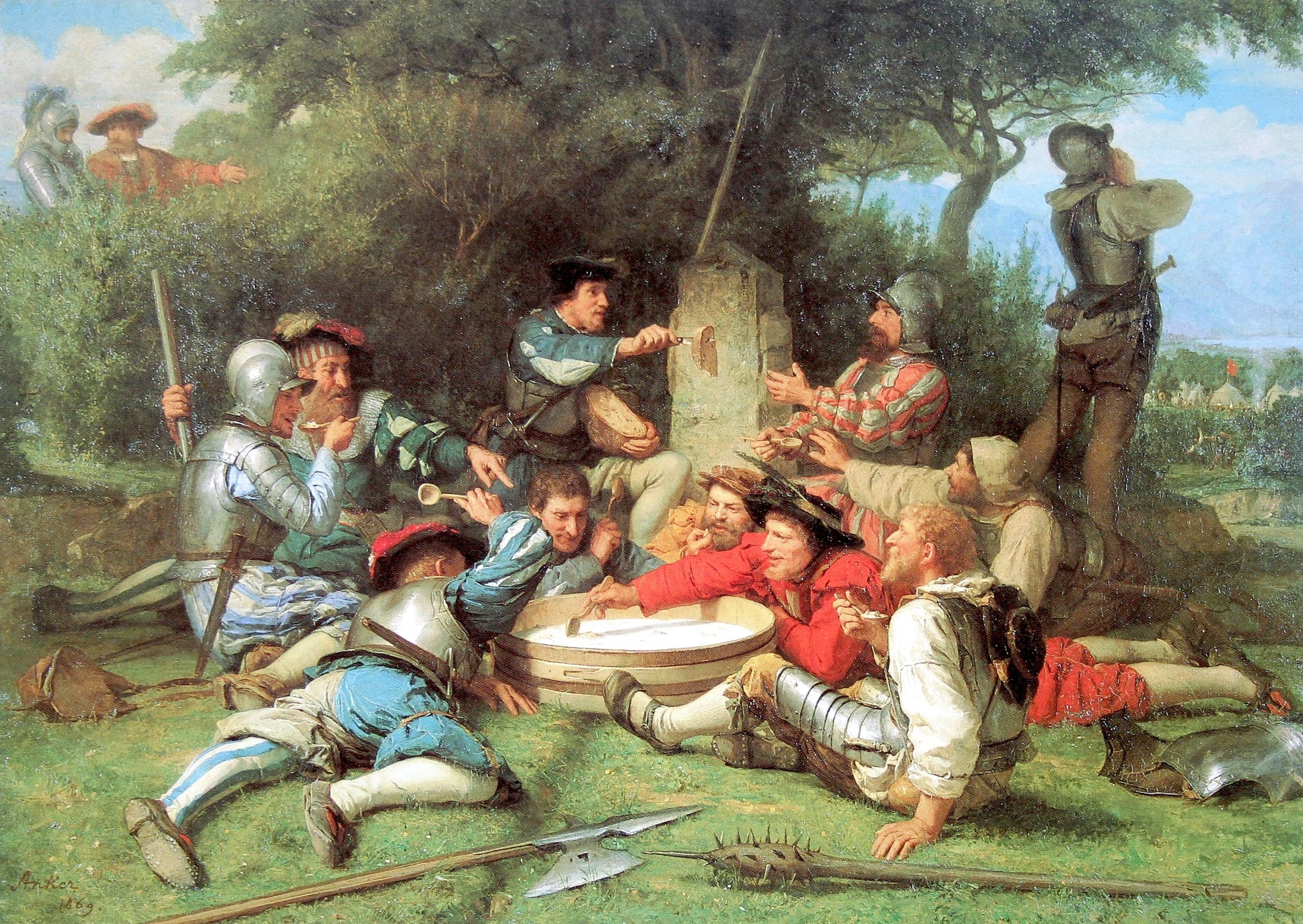 جنود جائعون حسموا نتيجة المعركة.. كيف أوقف طبق “حساء” الحرب الأهلية في سويسرا؟