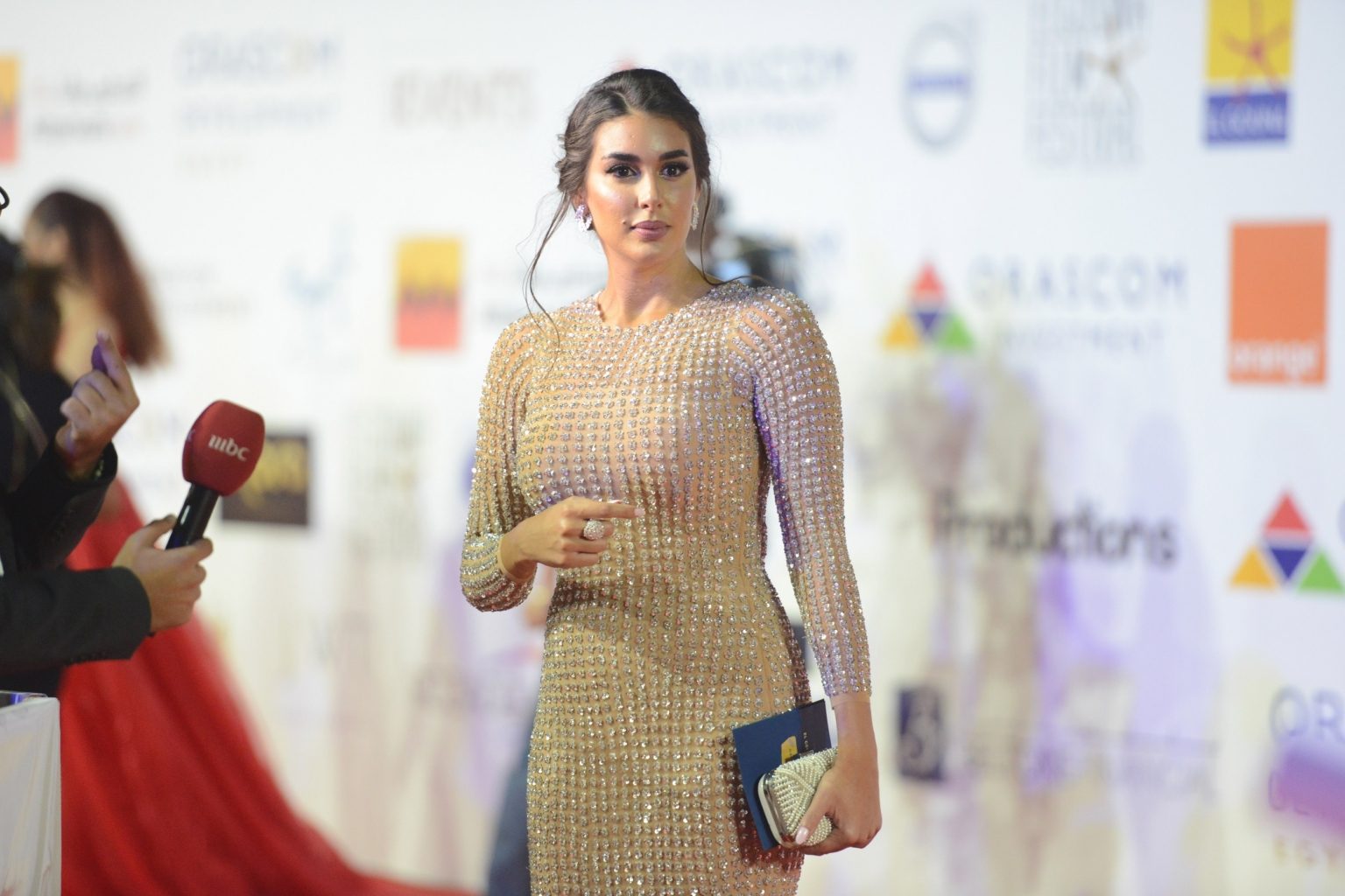 الفنانة المصرية ياسمين صبري/ getty images