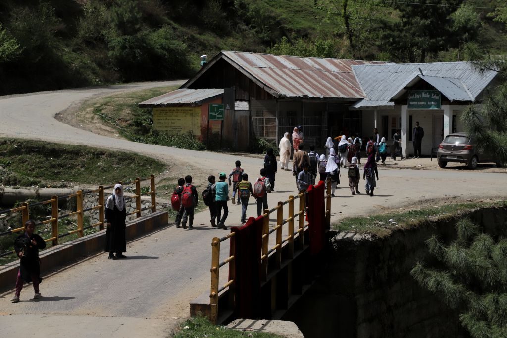 إحدى المدارس الهندية