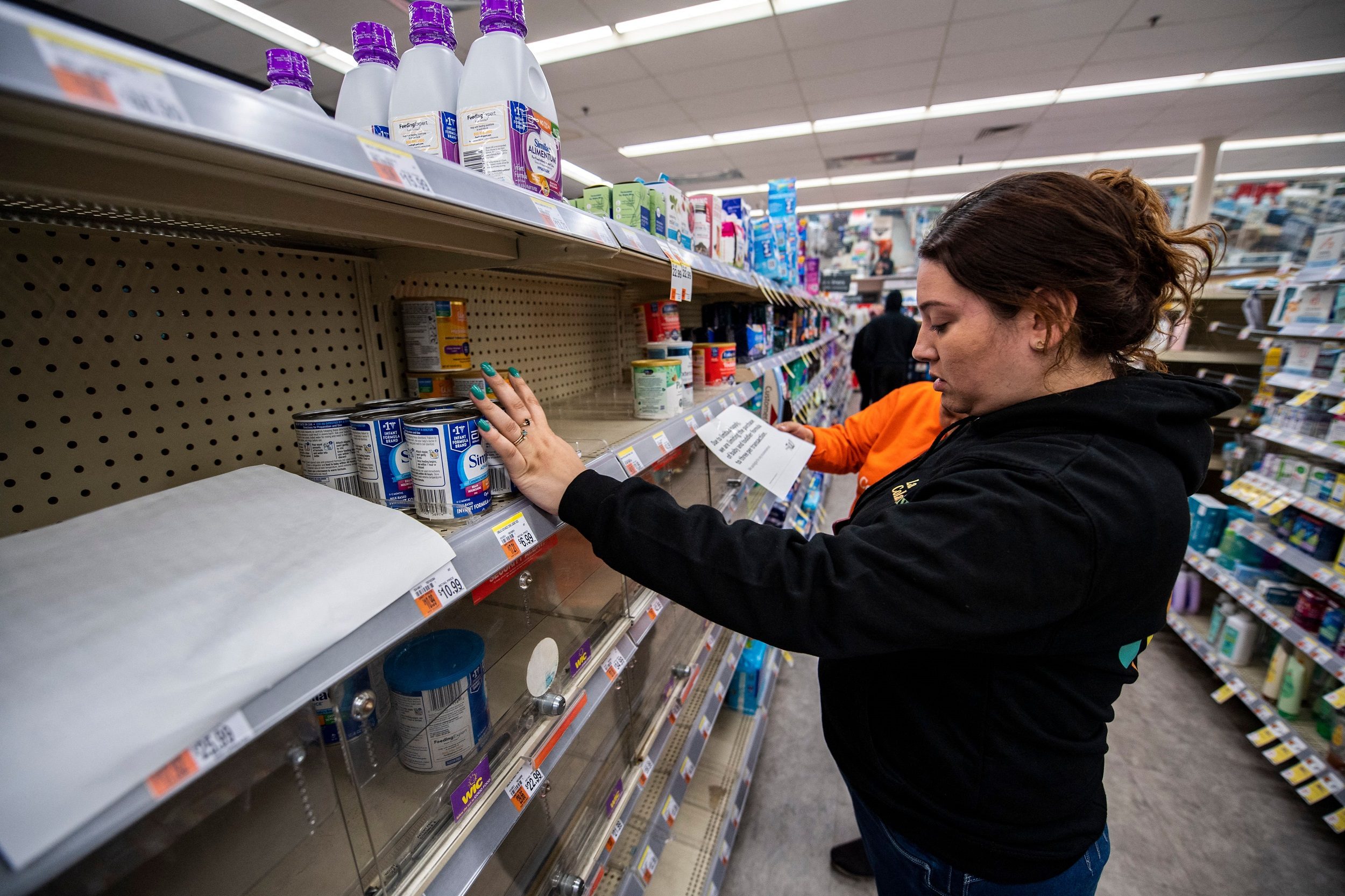 أزمة حليب الأطفال أمريكا