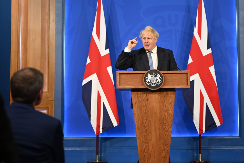 بوريس جونسون بريطانيا الحكومة البريطانية