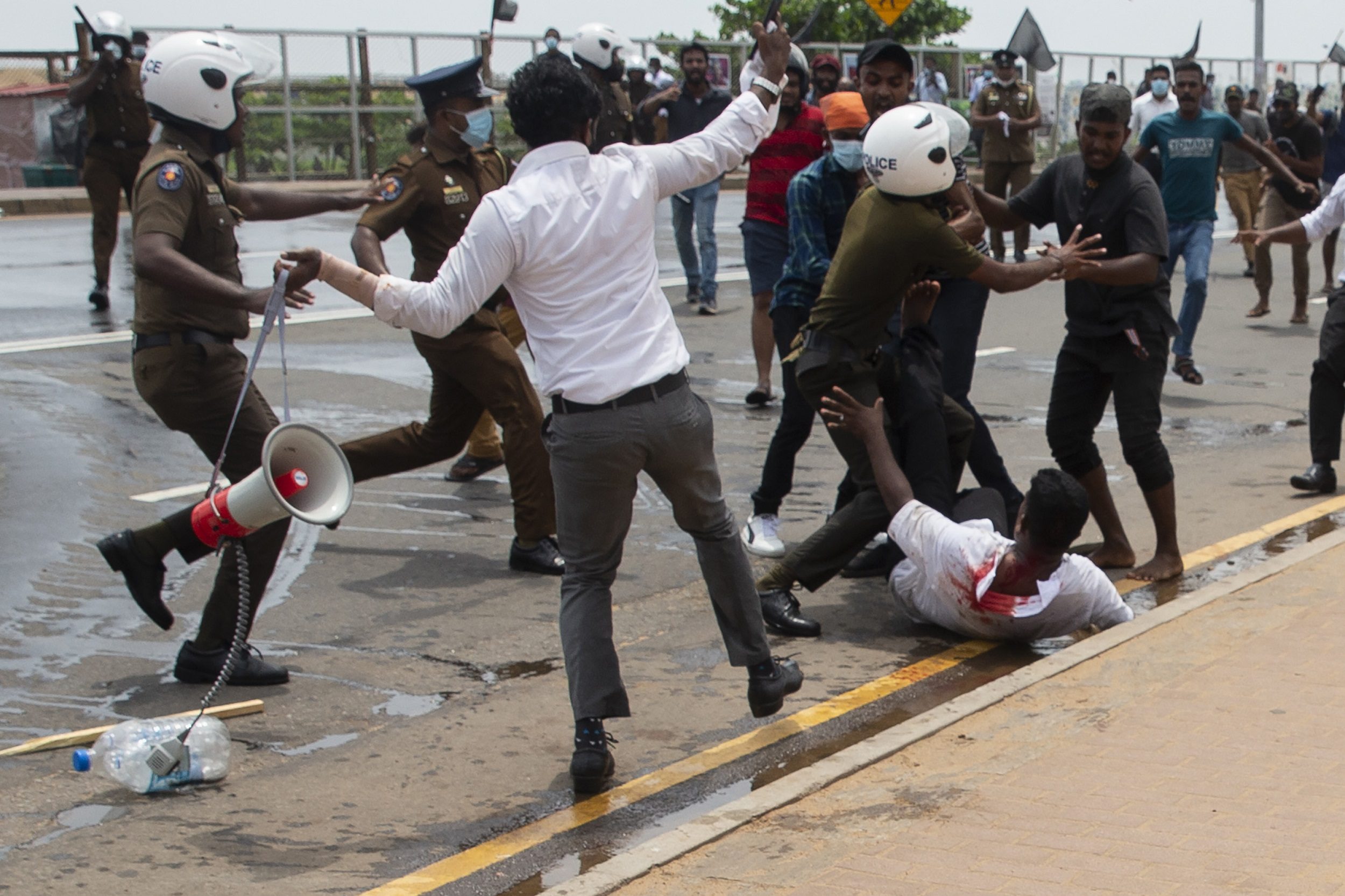 احتجاجات سريلانكا