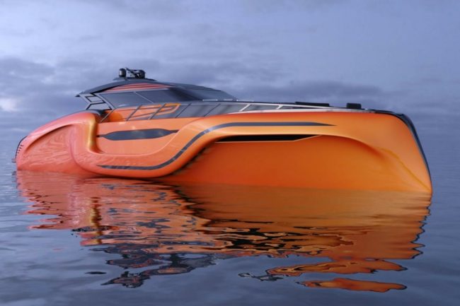 طوله 27 متراً وتصميمه مستوحى من “لامبورغيني”.. تركيا تصنع يختاً بسرعة عالية (صور)