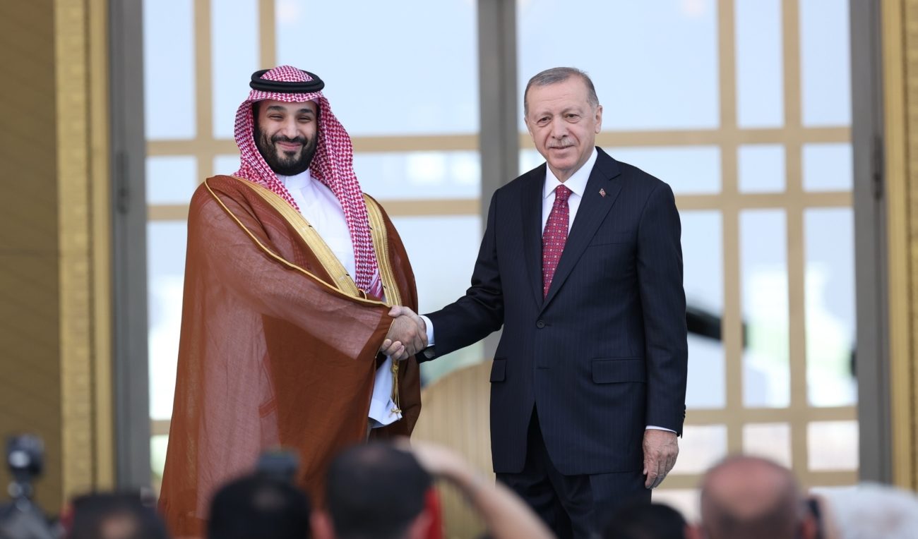 لقاء الأمير محمد وأردوغان تركيا السعودية