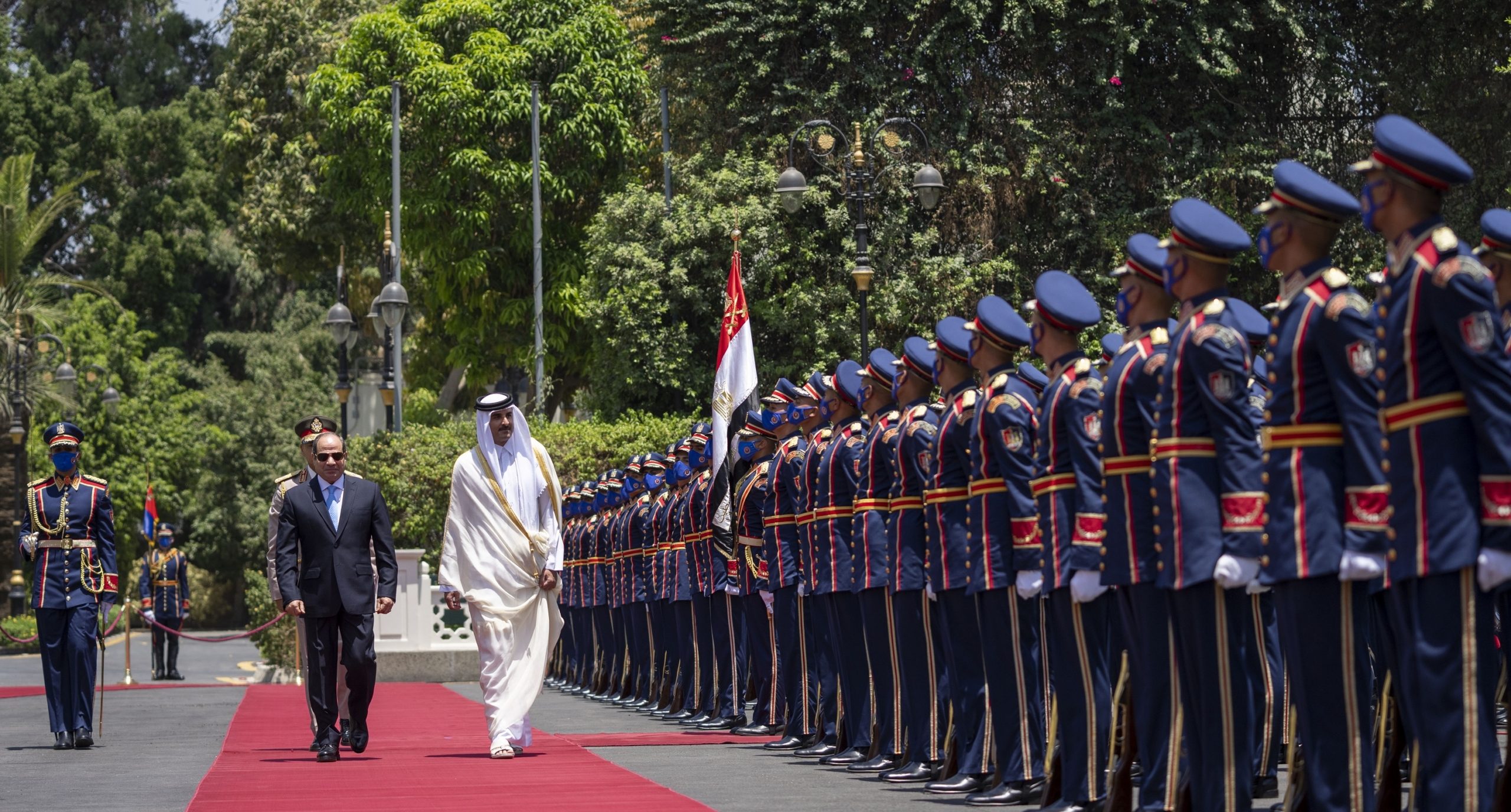 قطر مصر السيسي أمير قطر