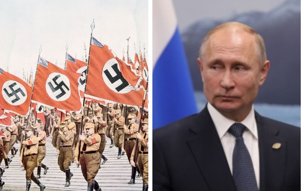 بوتين نازية